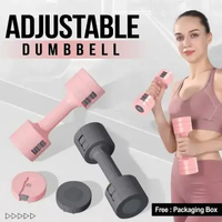 POTENCE Adjustable Dumbell 2.5kg Sepasang | Barbel Dumbbell Dumble Barbell Dumbel Adjustable 2.5 PIN
