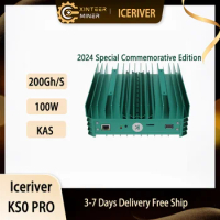 Used Iceriver Kaspa Miner KS0 PRO (Special Commemorative Edition) 200G 100W Including PSU