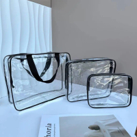 กระเป๋าสะพายข้าง ถุง pvc สะพายไหล่ ขนาดใหญ่ ใส่ของ Laptop Taplet พกพาสะดวก