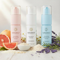 Organic Dry Shampoo Powder - Non-Aerosol US Made Benzene-Free All Hair Types - Lavender Scent - Natu