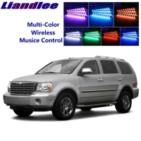 LiandLee Car Glow Interior Floor Decorative Atmosphere Seats Accent Ambient Neon light For Chrysler Aspen