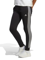 กางเกงขายาวผู้หญิง ผ้าเฟรนช์เทอร์รีย์ จั๊มปลายขา Essentials 3-Stripes IC8770
