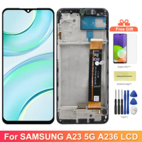 A23 5G Screen for Samsung Galaxy A23 5G A236U A236B Lcd Display Digital Touch Screen with Frame for Samsung A23 5G Screen
