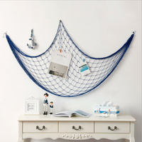 漁網照片墻夾子少女心房間宿舍裝飾懸掛件無痕釘創意寢室麻繩壁飾