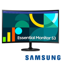 SAMSUNG  S27D362GAC 27型1800R曲面螢幕