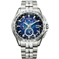 CITIZEN 星辰 AT9098-51L 日本藍限量款鈦金屬光動能電波萬年曆手錶 42.7mm｜樂天全館特惠中★指定刷卡回饋10%