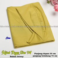 Top Produk.. TERLARIS HIJAB DAGU MALAYSIA SIZE M SOFT PAD JERSEY COCOK - LIME