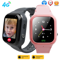 2023ใหม่ GPS Smart Watch เด็ก HD กล้องสนับสนุน4กรัมซิมการ์ด S Mart W Atch Wifi GPS ตำแหน่งสำหรับ Xiaomi เด็กเด็กกล่อง