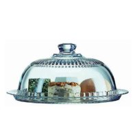 【Luminarc 樂美雅】有蓋蛋糕盤宴會點心盤(32cm)