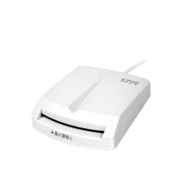 【KINYO】USB ATM金融晶片讀卡機 加長版1.6M(自然人憑證/網路報稅/轉帳 KCR-6151)