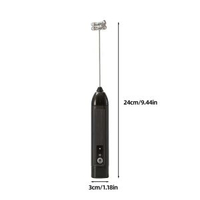 無線電動打奶泡器咖啡奶泡機家用牛奶打發器手持電動打蛋器