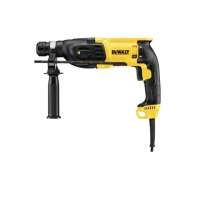 【DEWALT 得偉】800W26mm四溝三用電鎚鑽(D 25133 K)