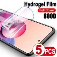 5PCS Hydrogel Film For Xiaomi Redmi Note 10 S T 10T 5G Pro Max 10S Water Gel Screen Protector For Note 10Pro Note10T Note10S 5 G