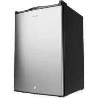 Upright Freezer - 3.0 cubic feet compact single door refrigerator with freezer with adjustable thermostat and child door lock