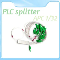 FTTH PLC Splitter SC/APC 1X32 0.9mm Steel Tube 1m Fiber Optic splitter 1*32 Fiber Connector