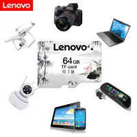 Lenovo Memory SD Card For Bone Conduction Bluetooth Headset Table PC Camera Flash Mini SD Card 128GB 256GB 512GB High Speed Clas