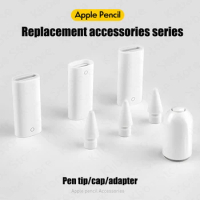 Replacement Tib for Apple Pencil 2 1 iPencil Nib for iPad Air Stylus For Apple Pen Adapter Magnetic Replacement Cap