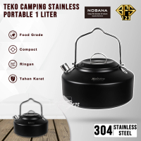 Teko Camping Stainless Steel 304 1 Liter Capacity Ultralight NOBANA Premium Quality teko  camping Po