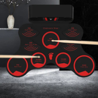 Percussion Electronic Drums Set Musical Instrument Set Installation Electronic Drums System Bateria Eletronica Drums Instrument