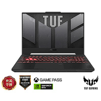 ASUS FA507NU 15.6 吋電競筆電 (Ryzen 5 7535HS/RTX4050/16G DDR5/512G/御鐵灰/TUF Gaming A15)