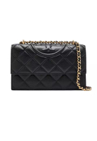 Tory Burch Small Fleming Convertible Shoulder Bag Black 164800