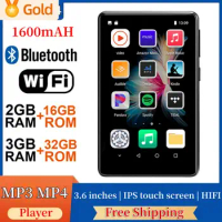 4.0 inch IPS Full Touchscreen Mp4 Player Bluetooth 5.0 HiFi Video Music Player FM Radio Record Ebook BOX Speaker Mp3 Плееры