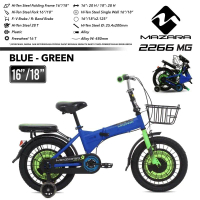 SEPEDA ANAK LIPAT 16 DAN 18 MAZARA FOLDING BIKE 2266MG