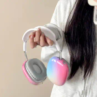 Color Suitable Apple Airpods Max Protective Case Anti Drop Simple Earphone Case