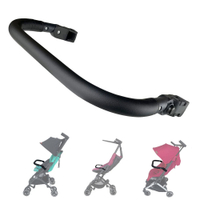 Stroller Accessories Bumper Bar Leather Armrest Handlail For gb Pockit  All City, gb Pockit Air and gb Pockit  All-terrain