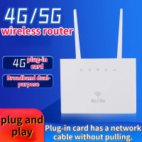 เร้าเตอร์ใส่ซิม เราเตอร์ 4G Router 300 Mbps ใช้ได้กับซิมทุกเครือข่าย เสียบใช้เลย ไม่ติดตั้ง 2.4Ghz ร