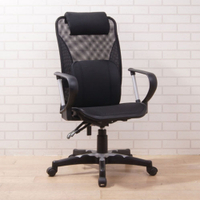 佳美 台灣製可調式護腰透氣網布PP輪電腦椅 辦公椅(五色可選)