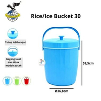 Termos Nasi Global Eagle 30 Liter Rice Bucket Ice Bucket Kapasitas Besar Merah