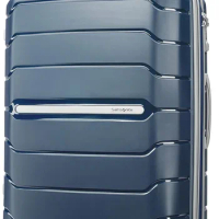 Samsonite Freeform Hardside Expandable with Double Spinner Wheels, Checked-Large 28-Inch
