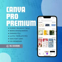 Canva Pro 1 Bulan Garansi Full Via Invite 1 BULAN