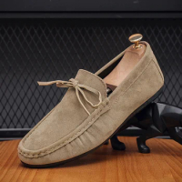 Men Loafers Breathable Shoes Men Sneakers Casual shoes Men's flats non-slip Driving Shoes Soft Moccasins Boat Shoes