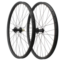 29er carbon wheels mtb bitex R211 boost 110x15 148x12 bicycle wheelset 30 35 36 AM Tubeless Asymmetric Mountain Carbon Wheels