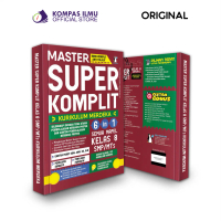 Buku Soal SMP kelas 8, Bank Soal Master Super Komplit SMP/MTs kelas 8 Kurikuilum Merdeka