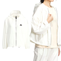 Adidas Tech UPF HD JKT 女款 米白色 連帽風衣 運動 訓練 輕盈 簡約 舒適 外套 IM8837