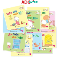 Combo 10 Cuốn Sách Lật Lật, Mở Mở, Bé Học An Toàn - ADCBookiz