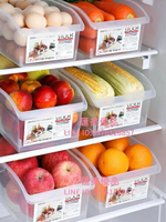 4個裝 冰箱收納盒大號透明塑料冷凍盒廚房水果盒子雞蛋食物保鮮盒【聚寶屋】