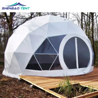 Forest Geodesic Dome Half Sphere Domos Pvc Geodesic Dome Tents for Camping Dome Tent