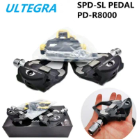 Ultegra Pedals PD-R8000 Pedals Road Bike Clipless Pedals with SM-SH11 SPD-SL R8000 Cleats Pedal boxed Road Bike Carbon Pedals