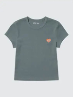 UNIQLO T-Shirt Kaos Wanita UT Cheerfulcharacter Care Bears Lengan Pendek GRAY XL