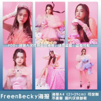 6 piece/set Thai star Freenbecky poster (21x29cm)