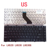 New US Laptop Keyboard For Fujitsu LH520 LH530 LH530G Notebook PC Replacement