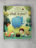 【書寶二手書T5／少年童書_HBV】大便是什麼？Lift-The-Flap Very First Questions And Answers: What Is Poo?_Katie Daynes,Ma