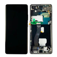 Super Amoled For Samsung Galaxy S21 Ultra 5G LCD G998F G998F/DS Display Touch Screen Digitizer Assembly Replacement