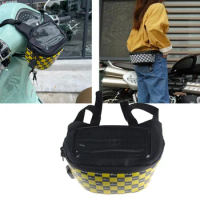 Motorcycle Handlebar Bag Fuel Tank Bag Windscreen Bag for vespa gts300 tmax 560 530 NMAX Mobile Phone Touch Screen Earphone Bag