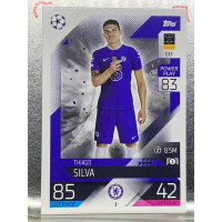 การ์ดนักฟุตบอล 2022/23 Thiago Silva การ์ดสะสม Chelsea FC การ์ดนักเตะ เชลซี
