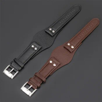 Genuine Leather Watchband 22mm strap With mat for fossil CH2891 CH3051 CH2564 CH2565 watch band hand